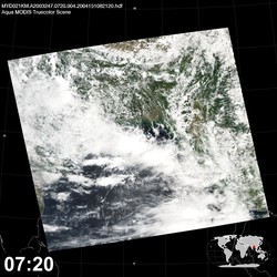 Level 1B Image at: 0720 UTC