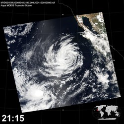 Level 1B Image at: 2115 UTC