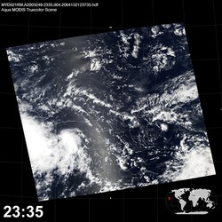 Level 1B Image at: 2335 UTC