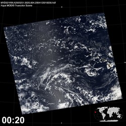 Level 1B Image at: 0020 UTC