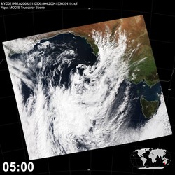 Level 1B Image at: 0500 UTC