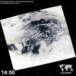 Level 1B Image at: 1450 UTC