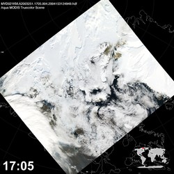 Level 1B Image at: 1705 UTC