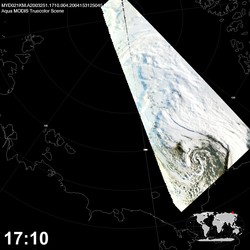 Level 1B Image at: 1710 UTC