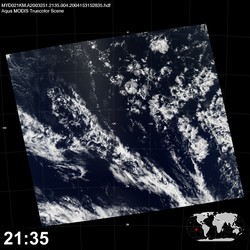 Level 1B Image at: 2135 UTC