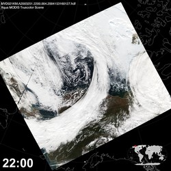 Level 1B Image at: 2200 UTC