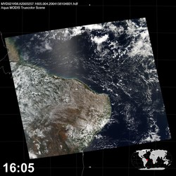 Level 1B Image at: 1605 UTC