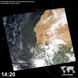 Level 1B Image at: 1420 UTC