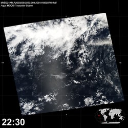 Level 1B Image at: 2230 UTC