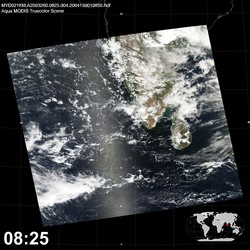 Level 1B Image at: 0825 UTC