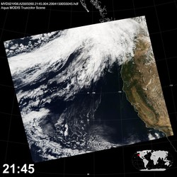 Level 1B Image at: 2145 UTC