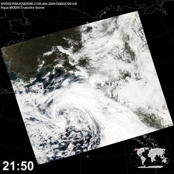 Level 1B Image at: 2150 UTC