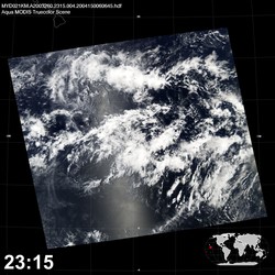 Level 1B Image at: 2315 UTC