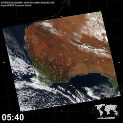 Level 1B Image at: 0540 UTC