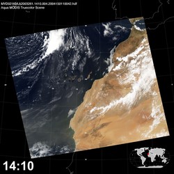 Level 1B Image at: 1410 UTC