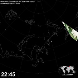 Level 1B Image at: 2245 UTC