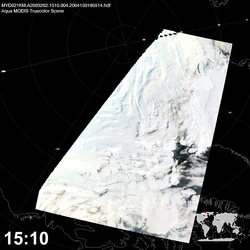 Level 1B Image at: 1510 UTC