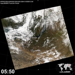 Level 1B Image at: 0550 UTC