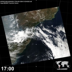 Level 1B Image at: 1700 UTC