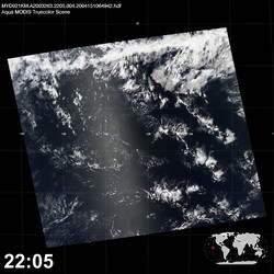 Level 1B Image at: 2205 UTC