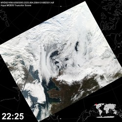 Level 1B Image at: 2225 UTC