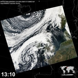 Level 1B Image at: 1310 UTC