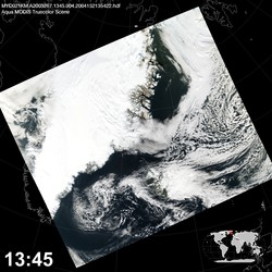 Level 1B Image at: 1345 UTC