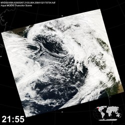 Level 1B Image at: 2155 UTC