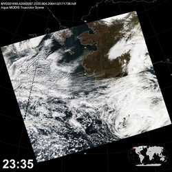 Level 1B Image at: 2335 UTC