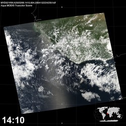 Level 1B Image at: 1410 UTC