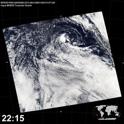 Level 1B Image at: 2215 UTC