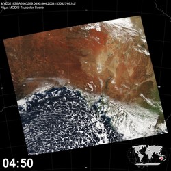 Level 1B Image at: 0450 UTC