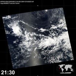 Level 1B Image at: 2130 UTC