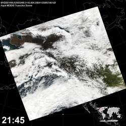 Level 1B Image at: 2145 UTC