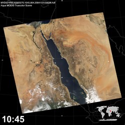 Level 1B Image at: 1045 UTC