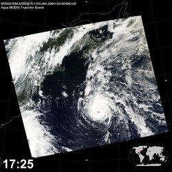 Level 1B Image at: 1725 UTC