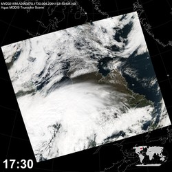 Level 1B Image at: 1730 UTC