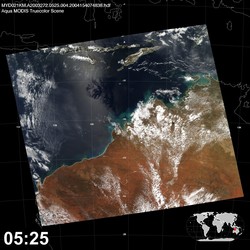 Level 1B Image at: 0525 UTC