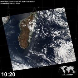 Level 1B Image at: 1020 UTC