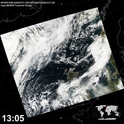 Level 1B Image at: 1305 UTC