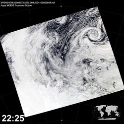 Level 1B Image at: 2225 UTC