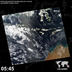 Level 1B Image at: 0545 UTC