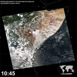 Level 1B Image at: 1045 UTC