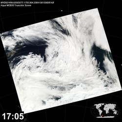 Level 1B Image at: 1705 UTC