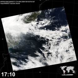 Level 1B Image at: 1710 UTC