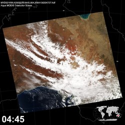 Level 1B Image at: 0445 UTC