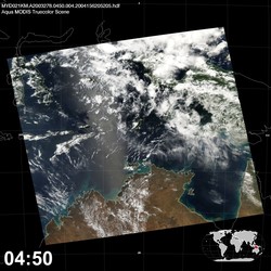 Level 1B Image at: 0450 UTC