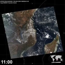 Level 1B Image at: 1100 UTC