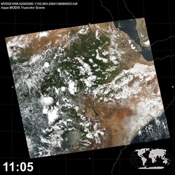 Level 1B Image at: 1105 UTC