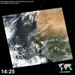 Level 1B Image at: 1425 UTC